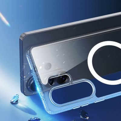 8. Dux Ducis Clin Mag Case Compatible with MagSafe for Samsung S26 Ultra - Transparent