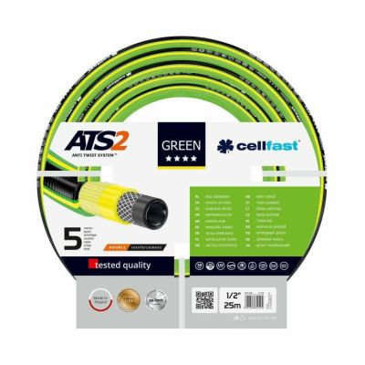2. CELLFAST GREEN ATS GARDEN HOSE 3/4" 20m