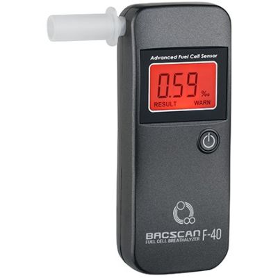 4. BACSCAN F-40 breathalyzer (electrochemical)