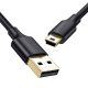 Ugreen USB - mini USB cable US132 1m (black)