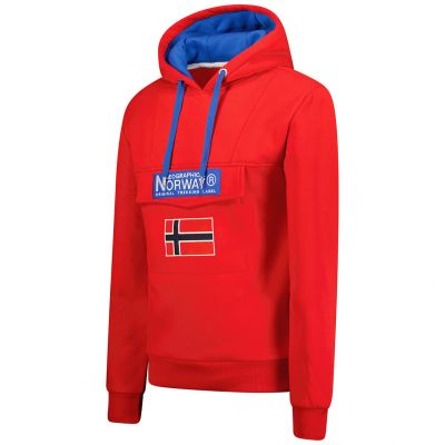 3. Geographical Norway Gadrien DB 054 M WW6120H/GN/Red sweatshirt