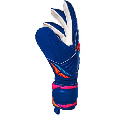 4. Reusch Attrakt Solid Goalkeeper Gloves Blue 5670515 4126