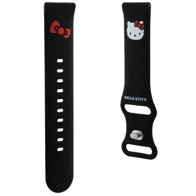 3. Hello Kitty Silicone Kitty Head strap universal 20mm - black