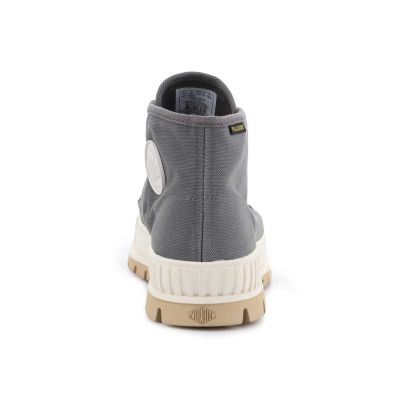 6. Palladium Pallashock Mid OG Granite Gray U shoes 76681-070-M