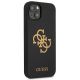 4. Guess GUHCP13SLS4GGBK iPhone 13 mini 5.4" black/black hard case Silicone 4G Logo