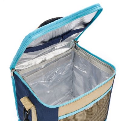 6. Meteor Frigid Thermal Bag 12.5L Blue/Gray