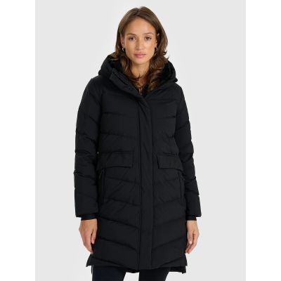 Women's down coat with natural filling 4F 4FRAW25TDJAF0812-20S