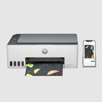 14. HP Smart Tank 5105 All-in-One Printer, Color, Printer for Home and home office, Print, copy, scan, Wireless; High-volume printer tank; Print from phone or tablet; Scan to PDF