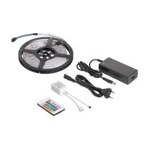 LED lighting kit (RGB LED string, color controller, power supply)
