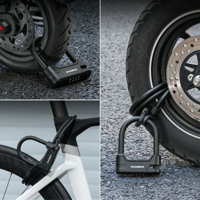 5. Rockbros RK242 Electric Scooter Lock - Black