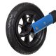 35. Aluminum all-terrain rehabilitation walker