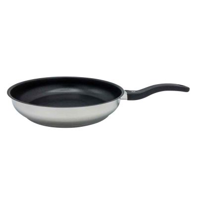 4. WMF pot set, stainless steel and plastic, diameter 24 cm - 28 cm, 2 pieces