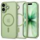 Tech-Protect MagPeak MagSafe CC Case for iPhone 17 – matte green