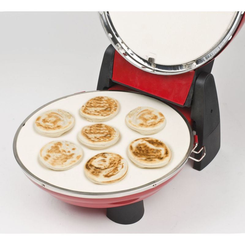 28. G3Ferrari G1003202 Plus evo red Pizza Oven with 2 Pizza Stones