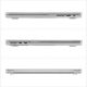 11. Tech-Protect Softshell Case for MacBook Pro 14" 2021 / 2023 / 2024 / 2025 / 2026 - Transparent