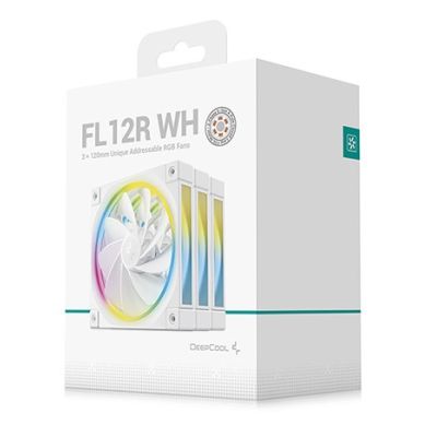 12. DeepCool FL12R WH 3IN1 Fan (R-FL12R-WHAPN3-G)