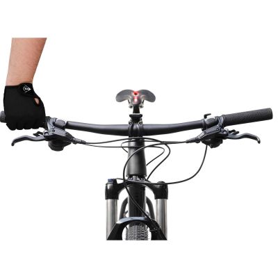 6. DUNLOP RS SENIOR BLACK CYCLING GLOVES