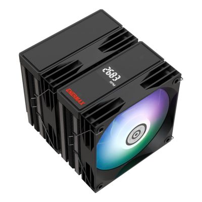 3. Enermax ETS-TD60D-ARGB Computer Cooling System Processor Air Cooler 12cm Black
