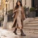 7. Brown Women’s Leather Worker Boots Artiker 59C1207