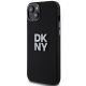 2. DKNY Liquid Silicone Metal Logo case for iPhone 15 Plus / 14 Plus - black