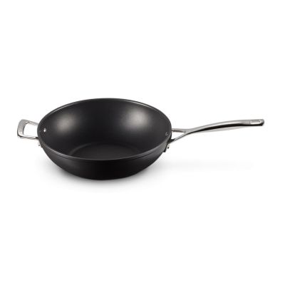 4. Le Creuset Tempered Non-Stick Stir-Fry Silver 30cm