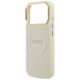 6. Guess Peony Hot Stamp MagSafe Case for iPhone 17 Pro - Beige