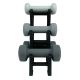 11. VIRTUFIT NEOPRENE DUMBBELL SET - BAR BELL SET - WITH HANDLE