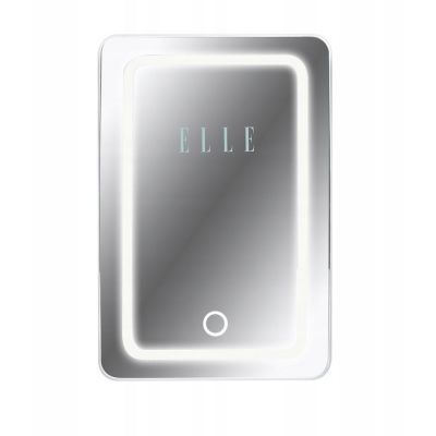 8. Mini fridge with LED makeup mirror ELLE 6L white