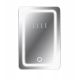 8. Mini fridge with LED makeup mirror ELLE 6L white