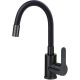 Washbasin tap with a curved spout