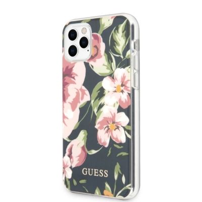2. Guess N.3 Flower Collection Case for iPhone 11 Pro Max - Navy Blue
