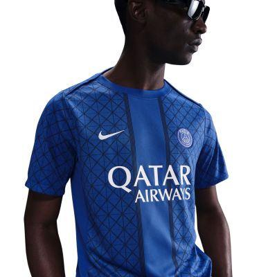 4. Nike Men's PSG Academy Pro Home Blue Jersey HJ7150 406