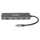 2. 5-in-1 USB-C Hub with HDMI/1x HDMI, 3x USB 3.0, 1x USB-C Port