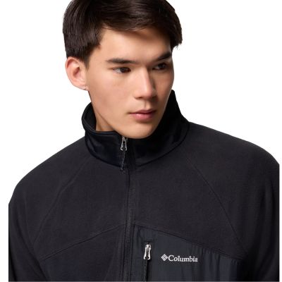 4. Columbia Fast Trek Overlay Full Zip Fleece 2135691010 Black L