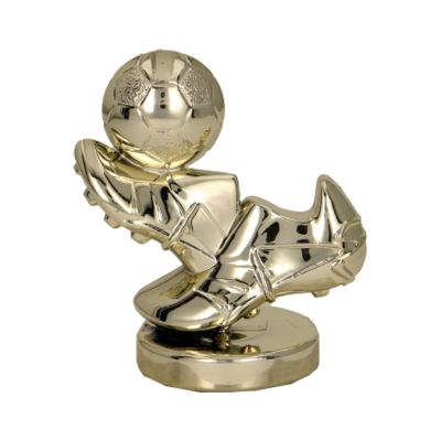 2. Gold plastic figurine
