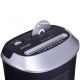 16. Activejet ASH-1201D shredder, P-3, 25 l, 5x38 mm shreds, 12 sheets, black and silver.
