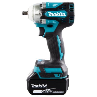 11. Makita DTW302Z Power Wrench 3/8" 3200 RPM Black, Blue 18V