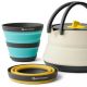 10. Ultralight collapsible cook set with kettle SEA TO SUMMIT Frontier UL for 2 people/3 pieces