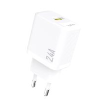 Dudao A23 2.4A USB-A Charger - White