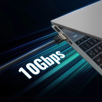 5. Ugreen NW107 RJ45/Cat 7 F/FTP Network Cable 5m - Black