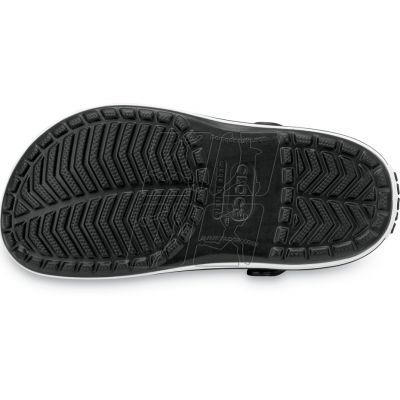 8. Sandals, flip-flops Crocs Crocband black 11016