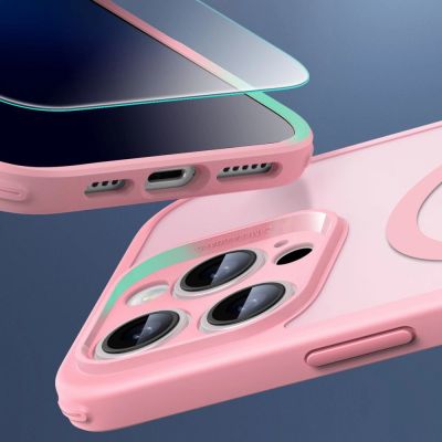 5. ESR Classic Pro Set Halolock MagSafe Case for iPhone 16 Pro Max - Pink