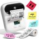 8. Extralink Mini Printer Labeler | Mini Printer | White