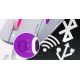 23. HATOR Quasar 3 Ultra 8K Wireless Gaming Mouse Ambidextrous RF Wireless + Bluetooth + USB Type-A Optical 30000 DPI
