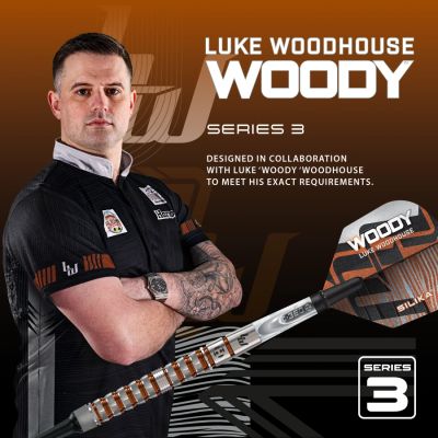 4. Harrows LUKE WOODHOUSE SERIES 3 darts 90% softip