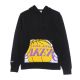 Mitchell & Ness NBA Cropped Logo Los Angeles Lakers Hoodie Black