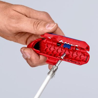 22. Knipex ErgoStrip Universal Wire Stripper (16 95 02 SB)