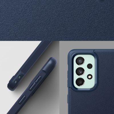 3. Ringke Onyx durable cover for Samsung Galaxy A73 navy blue