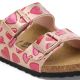 2. Birkenstock ARIZONA KIDS BS 1030434 ELECTRIC METALLIC COPPER HEARTS flip-flops (standard width)