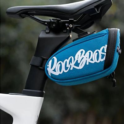 2. Rockbros G007 Flash Journey saddle bag 0.8 l - blue